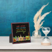 Hometown Born en opgewekte inspiratie Fotoplaat (Insitu)