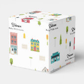 Hometown Buurt Baby shower Bedankdoosjes (Achterkant)