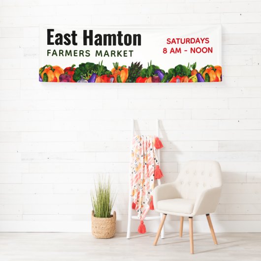 Hometown Farmers Market Stand Banner (Insitu)