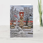 Hometown Holiday Card Feestdagen Kaart (Voorkant)