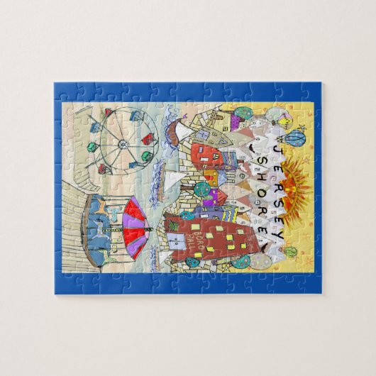 Hometown Jersey Shore Legpuzzel (Horizontaal)