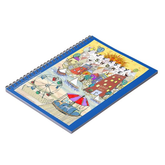 Hometown Jersey Shore Notitieboek (Linkerzijde)