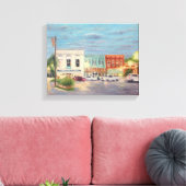 Hometown Light-Show Canvas Afdruk (Insitu (Woonkamer))