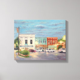 Hometown Light-Show Canvas Afdruk