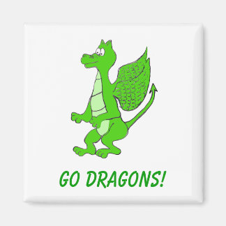 "Hometown Pride"-vierkant koelkast Magnet