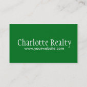 Hometown Real Estate Visitekaartjes (Achterkant)