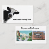 Hometown Shelby Visitekaartje (Voorkant / Achterkant)