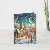 Hometown voor Kerstmis Kaart (Voorkant)