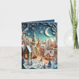 Hometown voor Kerstmis Kaart