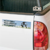 Homeverjaarin' Homeschoolin' Homesteadin' Bumpersticker (Op Truck)