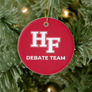 Homewood-Flossmoor Debat Team Ornament