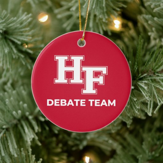 Homewood-Flossmoor Debat Team Ornament (Boom)
