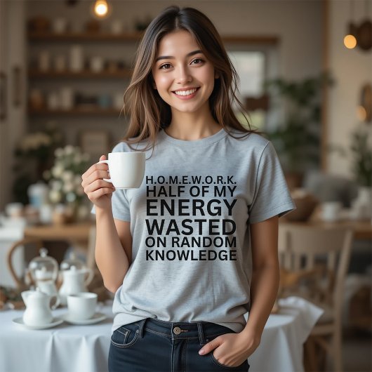 Homework Betekenis T-Shirt