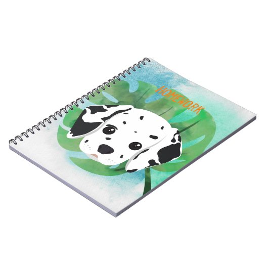 Homework Dog Notitieboek (Linkerzijde)