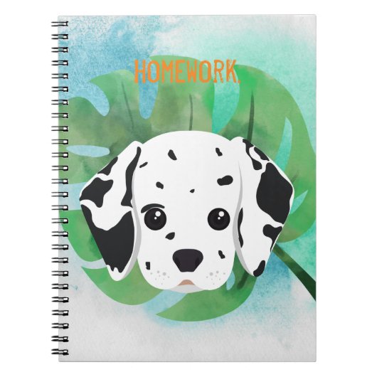 Homework Dog Notitieboek (Voorkant)