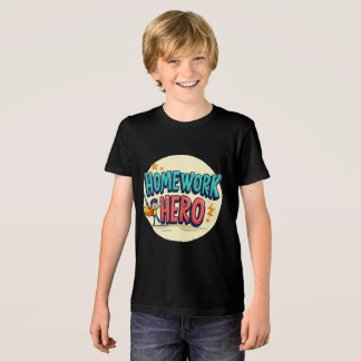HomeWork Hero: Leuk en inspirerend Back-to-School  Tri-Blend Shirt