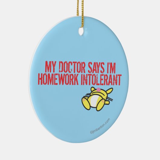 Homework Intollerant Keramisch Ornament (Rechts)