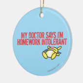 Homework Intollerant Keramisch Ornament (Links)