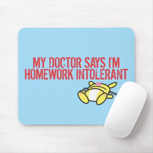 Homework Intollerant Muismat (Met muis)