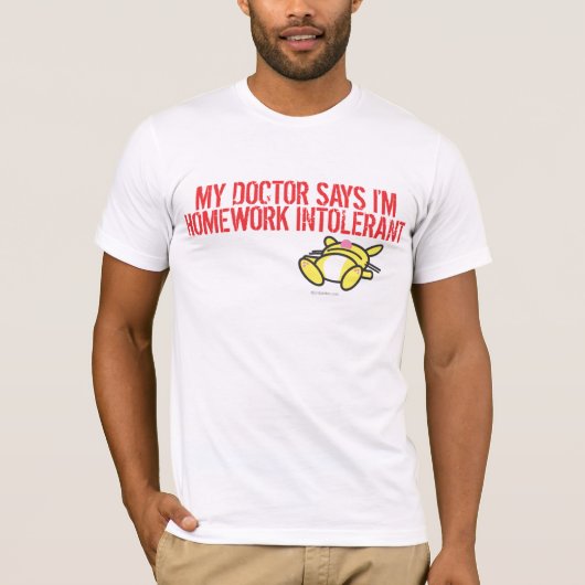 Homework Intollerant T-shirt (Voorkant)