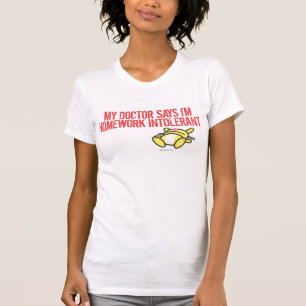 Homework Intollerant T-shirt