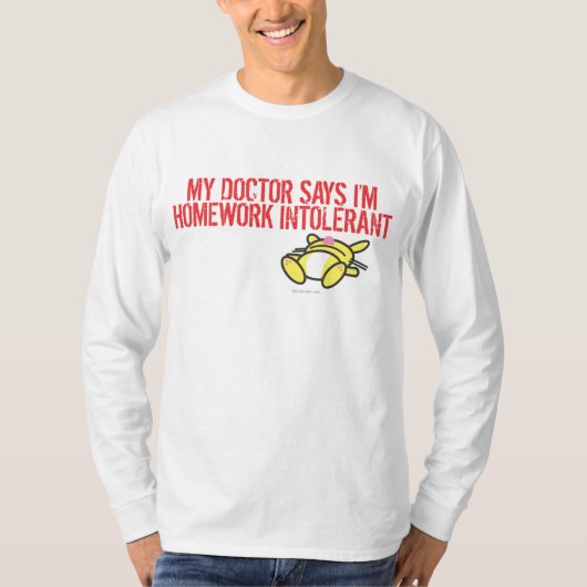Homework Intollerant T-shirt (Voorkant)