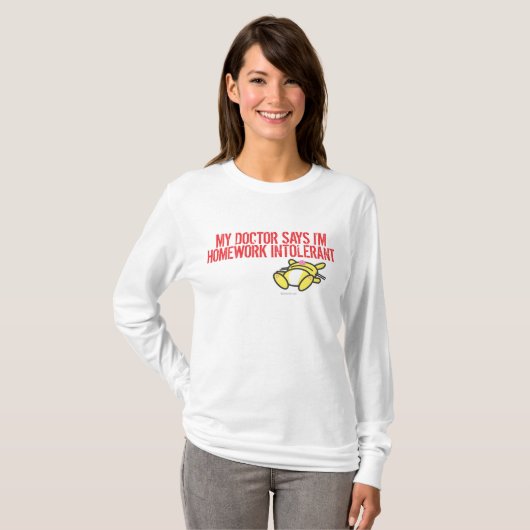 Homework Intollerant T-shirt (Voorkant volledig)