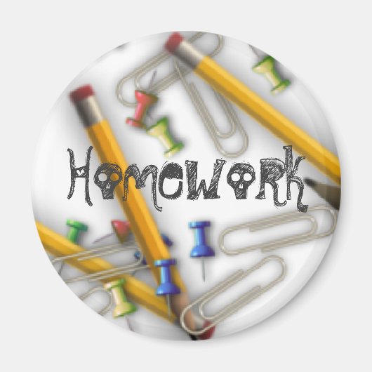 Homework Magnet (Voorkant)