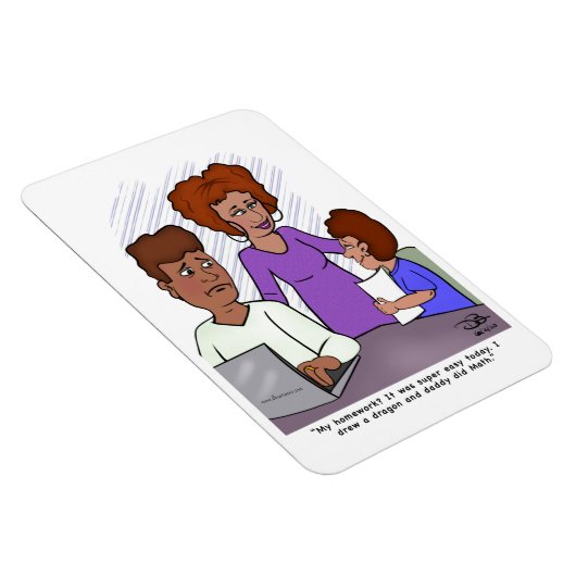 Homework Magnet Magneet (Rechterzijde)