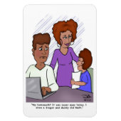 Homework Magnet Magneet (Verticaal)