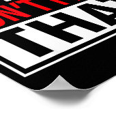 Homey Don't Play That Funny 90s Saying Poster (Hoek)