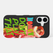 Homey Don't Play That iPhone 16 Hoesje (Achterkant horizontaal)