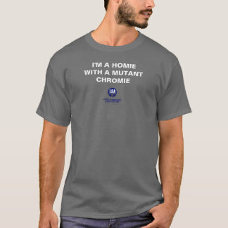 Homie met een mutant chromie - Basic Dark T-Shirt
