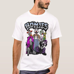 Homies 90s Nostalgie Cholo Clowns T-shirt