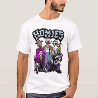 Homies 90s Nostalgie Cholo Clowns T-shirt