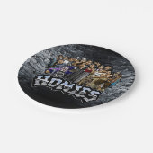 Homies Party Plates, Lil Homies Birthday Papieren Bordje (Gekanteld)