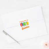 Homies Ronde Sticker (Envelop)