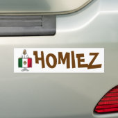 Homiez Bumpersticker (Op auto)
