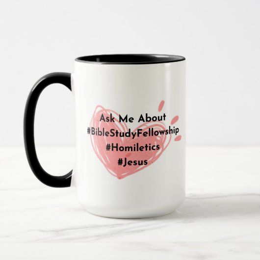 Homiletic Hearts Keramische Mok (Links)