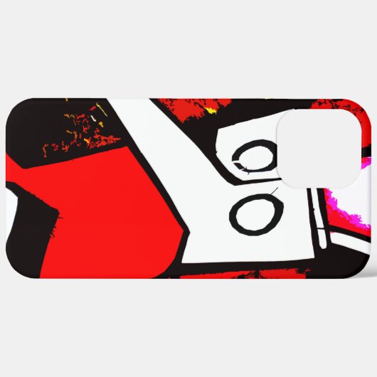 Hominid Case-Mate iPhone Case (Achterkant (horizontaal))