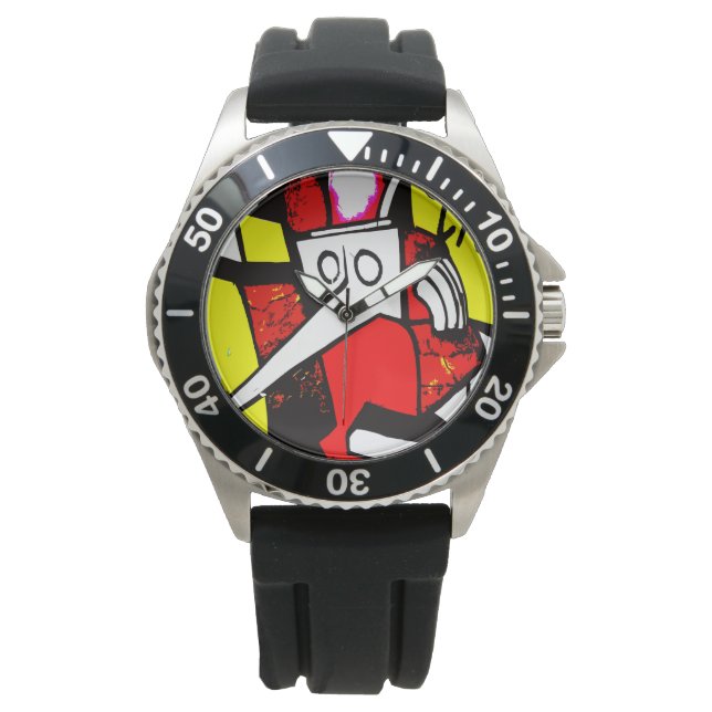 Hominid Horloge (Voorkant)