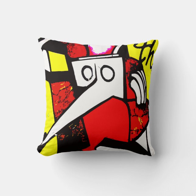 Hominid Kussen (Voorkant)