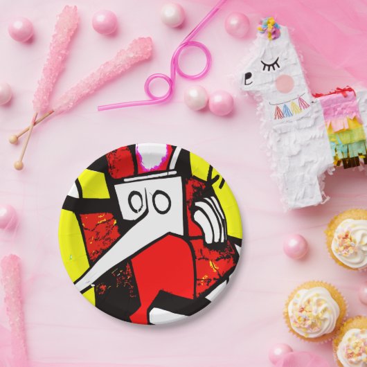 Hominid Papieren Bordje (Feest)