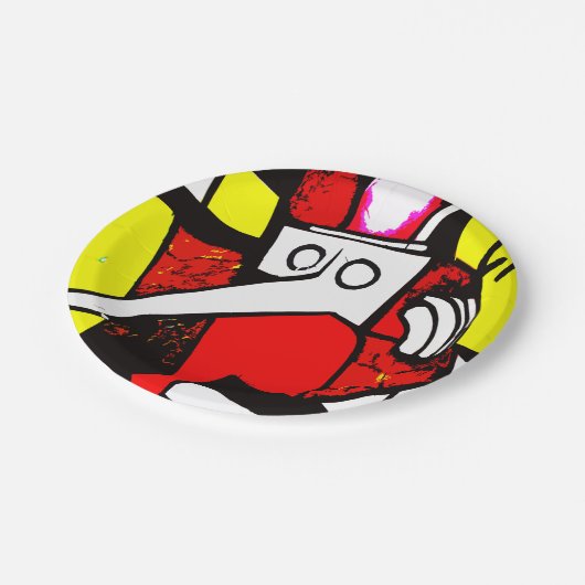 Hominid Papieren Bordje (Gekanteld)