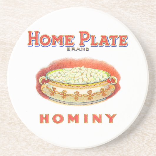 Hominy Grits Home Bord Zandsteen Onderzetter (Voorkant)
