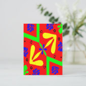 hommage aan de Design van matisse Briefkaart (Staand voorkant)