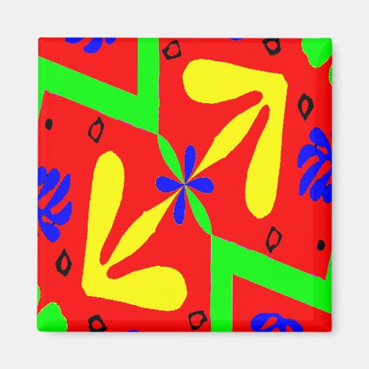 hommage aan de Design van matisse Magneet (Voorkant)