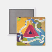 Hommage aan de Gebedsdriehoek MAGNEET* Magneet (Voorkant / Achterkant)