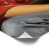 Hommage aan Old West Glamour: Wild West Whispers Perfect Poster (Hoek)