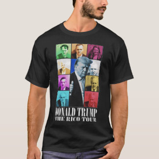 Hommage Donald Trump De Rico Tour stijl T-shirt